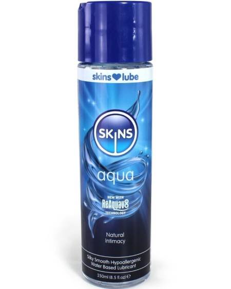 SKINS - AQUA WATER-BASED LUBRICANT 250 ML