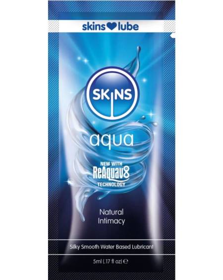 SKINS - AQUA WATER-BASED LUBRICANT SINGLE-DOSE 5 ML