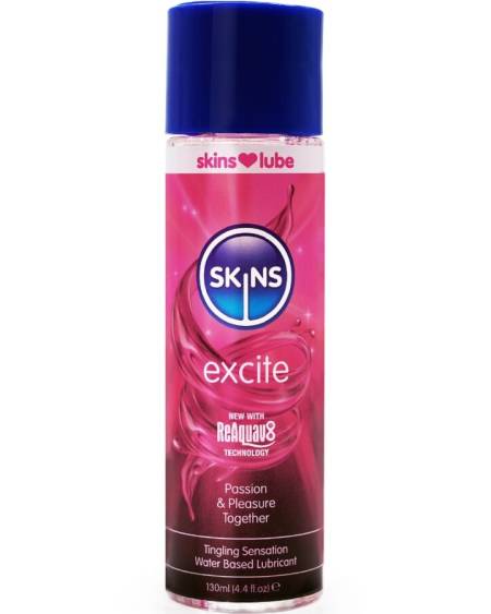 SKINS - EXCITE WATER-BASED LUBRICANT 130 ML