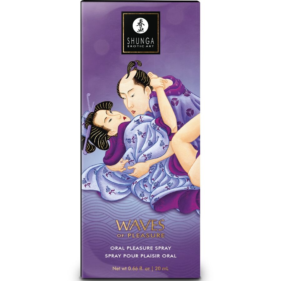 SHUNGA - WAVES PLEASURE SPRAY ORAL SEDUCTIVE EXOTIC FRUITS 20 ML - Imagem de 3