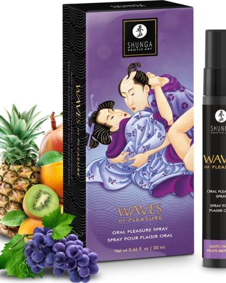 SHUNGA - WAVES PLEASURE SPRAY ORAL SEDUCTIVE EXOTIC FRUITS 20 ML