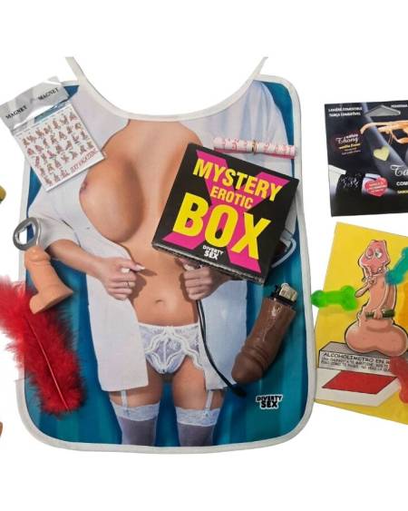 DIABLO PICANTE - MYSTERY EROTIC BOX FOR HER 10 X 10