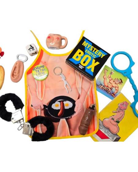 DIABLO PICANTE - MYSTERY EROTIC BOX FOR HIM 10 X 10