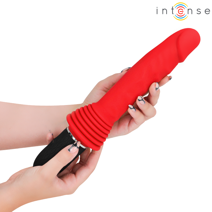 INTENSE - CYNTHIA REMOTE CONTROL THRUSTING VIBRATOR WITH HEAT - Imagem de 4