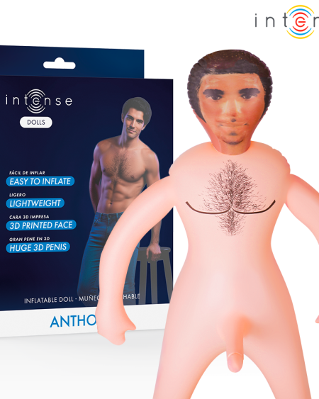 INTENSE DOLLS - ANTHONY INFLATABLE DOLL WITH 3D PENIS