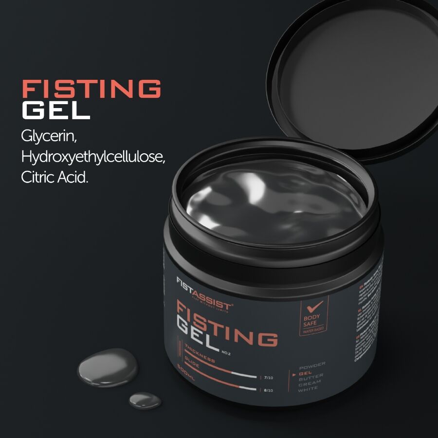 COBECO - FIST ASSIST FISTING GEL EXTRA-THICK WATER-BASED 500 ML - Imagem de 3