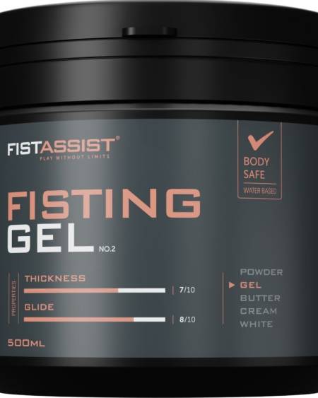 COBECO - FIST ASSIST FISTING GEL EXTRA-THICK WATER-BASED 500 ML