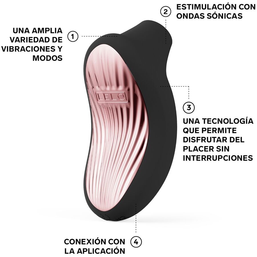 LELO - MASAJEADOR SÓNICO DE CLÍTORIS - Imagem de 4