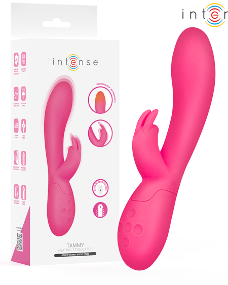 INTENSE - TAMMY RABBIT STIMULATOR WITH HEAT