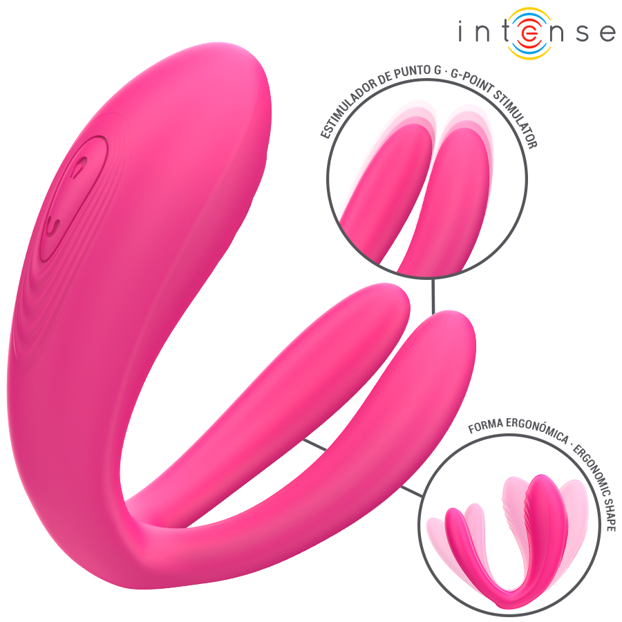 INTENSE - JULIA DOUBLE VIBRATOR CLAMP STIMULATOR REMOTE CONTROL - Imagem de 5