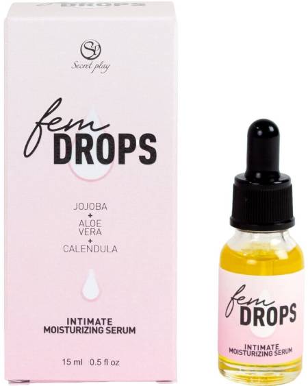 SECRETPLAY - FEM DROPS INTIMATE MOISTURIZING SERUM 15 ML