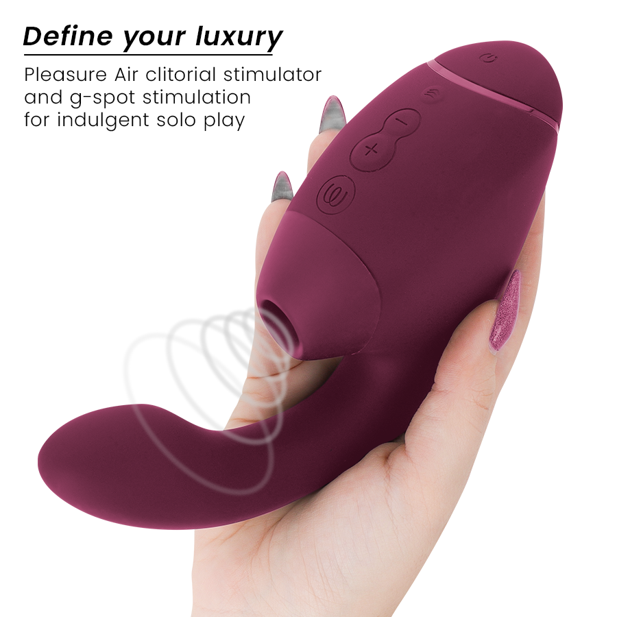 WOMANIZER - DUO NEXT DUAL CLITORAL G-SPOT STIMULATOR DUSKY PINK - Imagem de 3