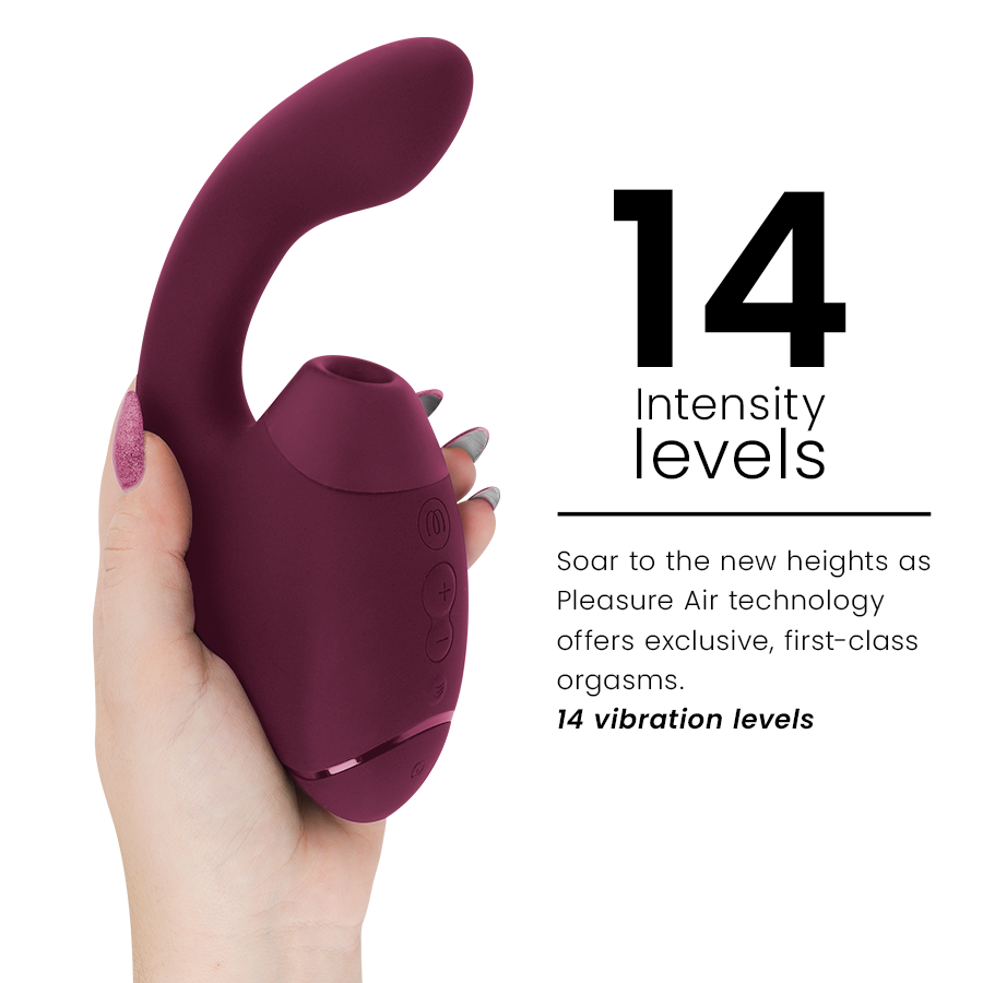 WOMANIZER - DUO NEXT DUAL CLITORAL G-SPOT STIMULATOR DUSKY PINK - Imagem de 5