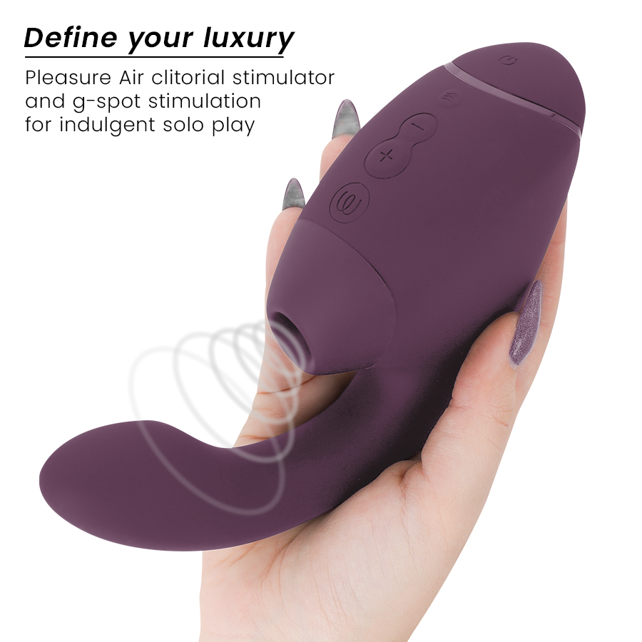 WOMANIZER - DUO NEXT DUAL CLITORAL G-SPOT STIMULATOR DARK PURPLE - Imagem de 3