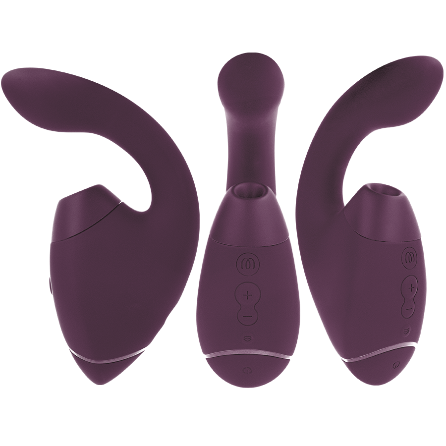 WOMANIZER - DUO NEXT DUAL CLITORAL G-SPOT STIMULATOR DARK PURPLE - Imagem de 2