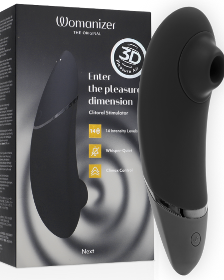 WOMANIZER - NEXT CLITORIAL STIMULATOR BLACK