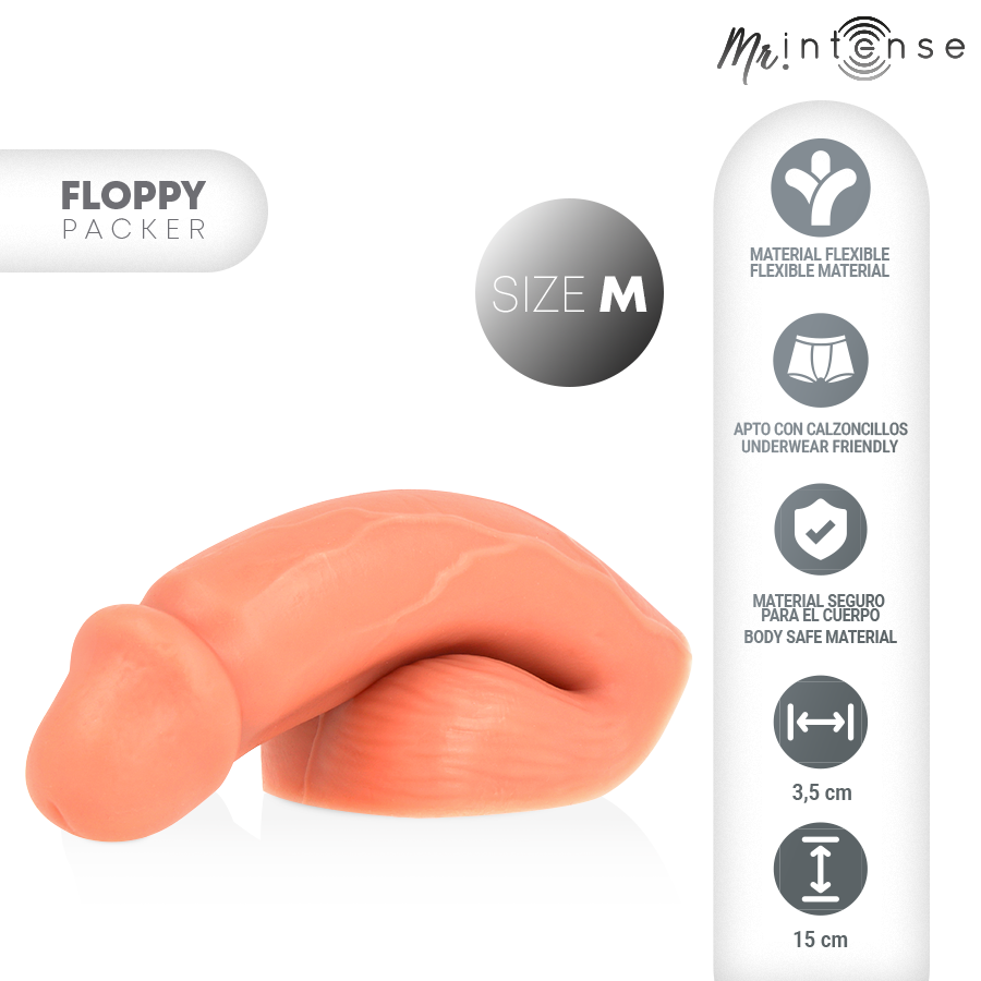 MR INTENSE - FLOPPY SIZE M REALISTIC PACKER - Imagem de 2