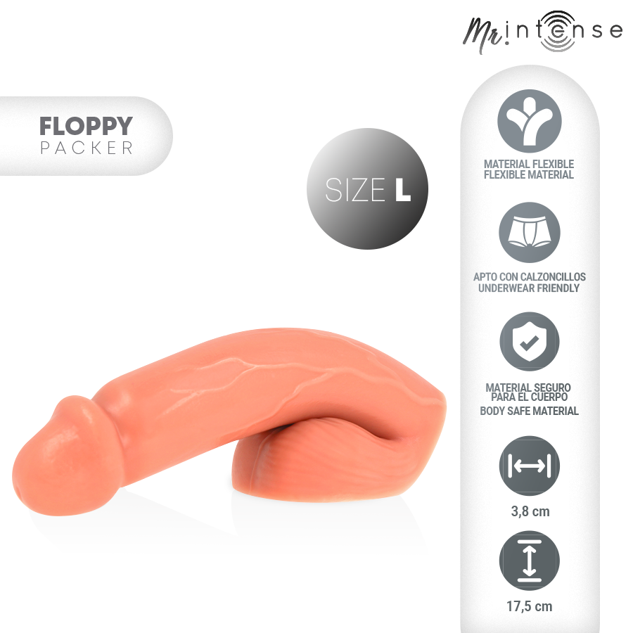 MR INTENSE - FLOPPY SIZE L REALISTIC PACKER - Imagem de 2