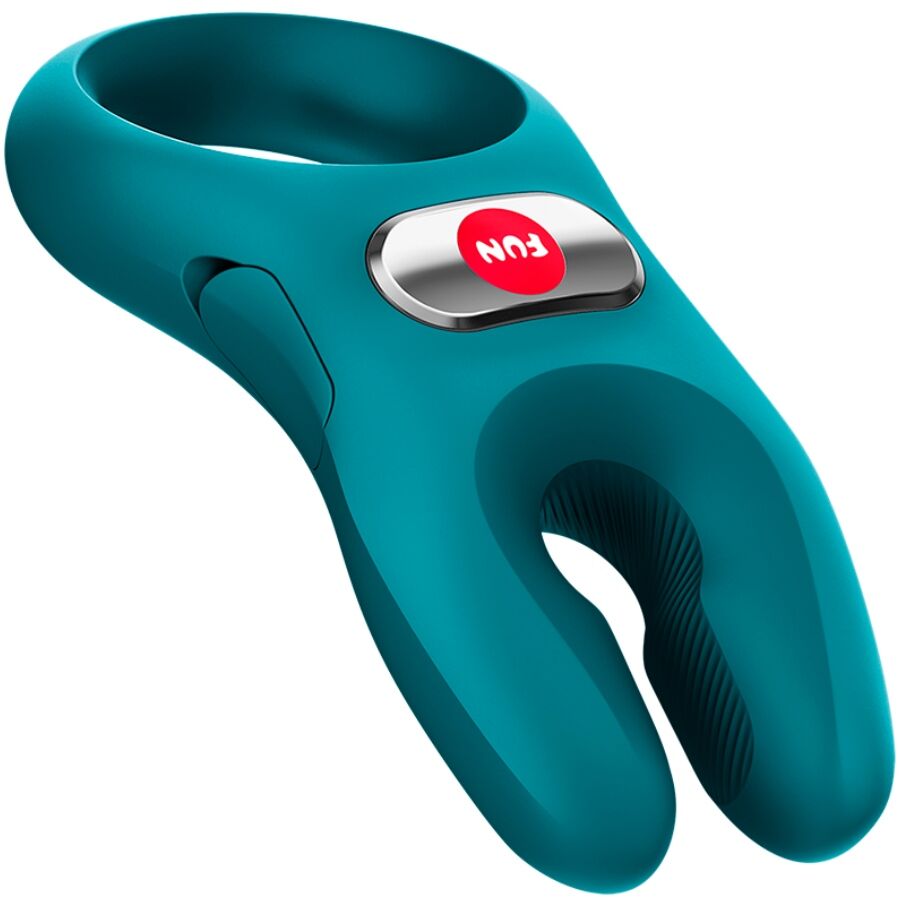 FUN FACTORY - NOS PRO VIBRATING COCK RING BOTTLE GREEN - Imagem de 2