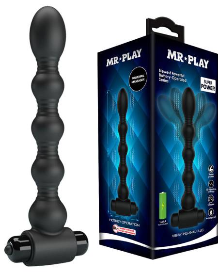 MR PLAY - VIBRATING ANAL PLUG MASSAGER