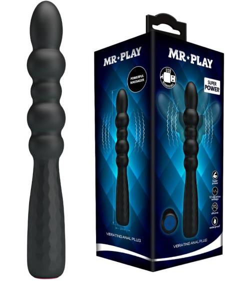 MR PLAY - FLEXIBLE VIBRATING ANAL PLUG
