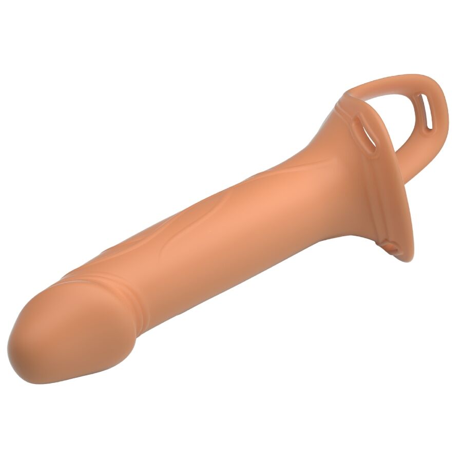 PRETTY LOVE - LANDON LIGHT-SKIN VIBRATING STRAP-ON - Imagem de 4