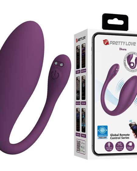 PRETTY LOVE - DORA INVISIBLE VIBRATOR WITH FREE APP