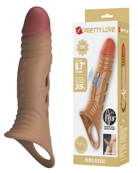 PRETTY LOVE - VIBRATING PENIS SLEEVE