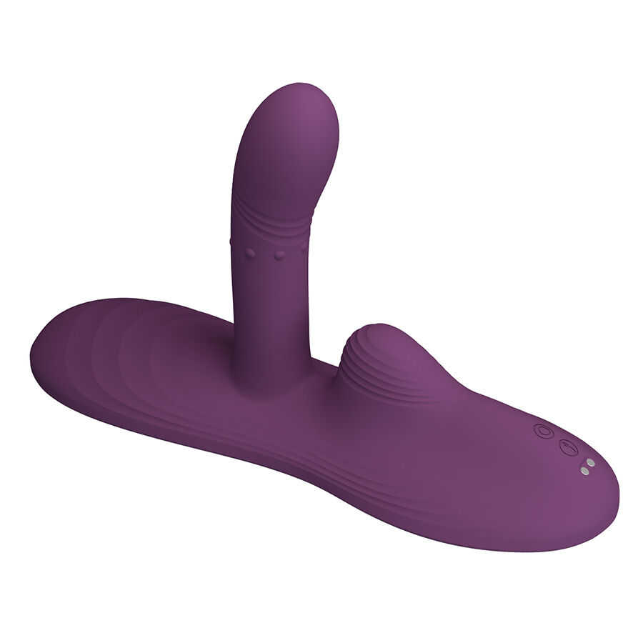 PRETTY LOVE - LUKA SIT-DOWN VIBRATOR WITH HEAT EFFECT AND REMOTE CONTROL - Imagem de 3