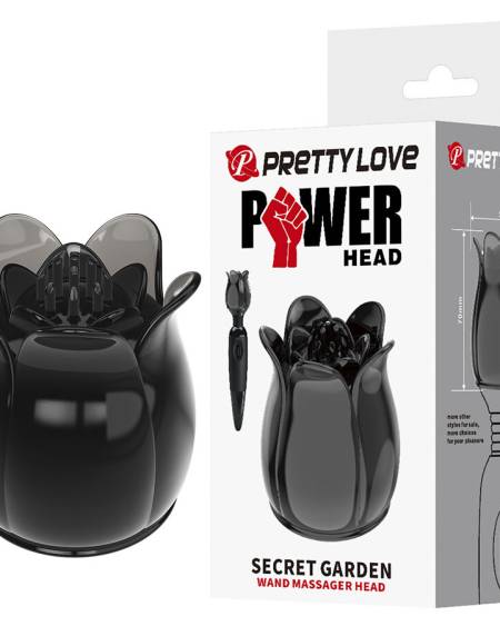 PRETTY LOVE - SECRET GARDEN BLACK MASSAGE HEAD