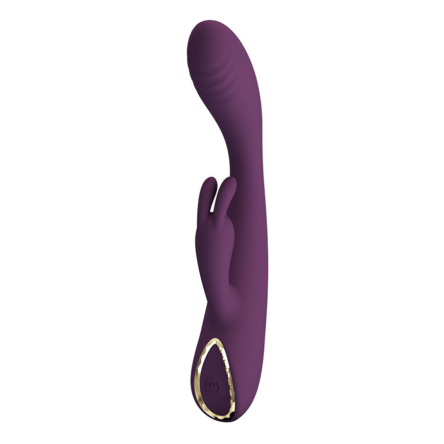 PRETTY LOVE - EMMA RABBIT PURPLE VIBRATOR WITH STIMULATOR - Imagem de 3