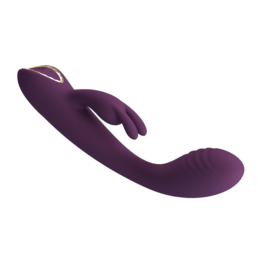 PRETTY LOVE - EMMA RABBIT PURPLE VIBRATOR WITH STIMULATOR - Imagem de 5