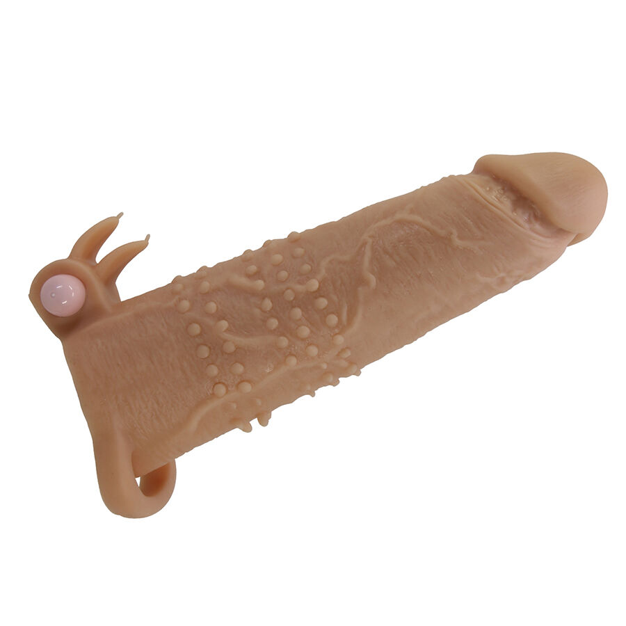 PRETTY LOVE - QUILLON PENIS SLEEVE WITH CLITORAL STIMULATOR AND VIBRATION - Imagem de 4