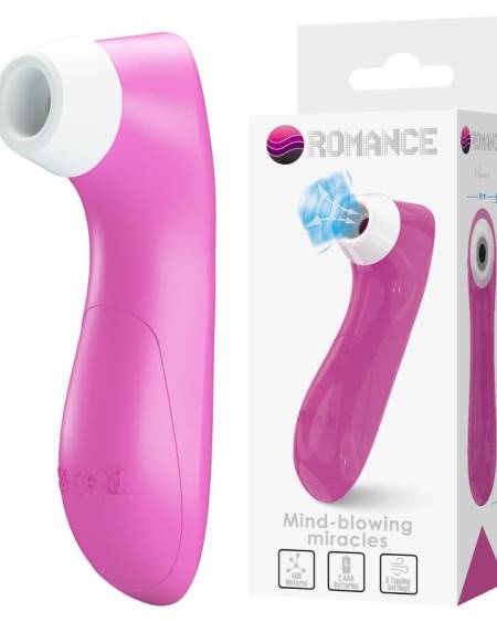ROMANCE - CLITORAL SUCTION DEVICE WITH PINK PULSATION TECHNOLOGY