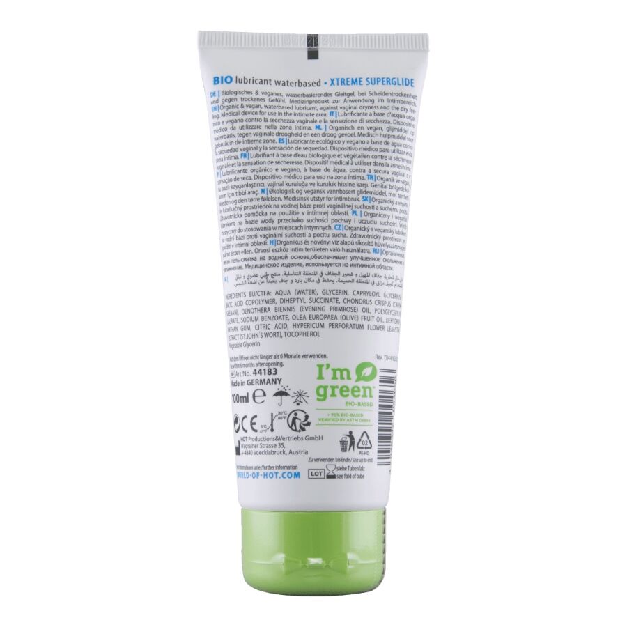 HOT - BIO LUBRICANT WATERBASED XTREME 100 ML - Imagem de 2