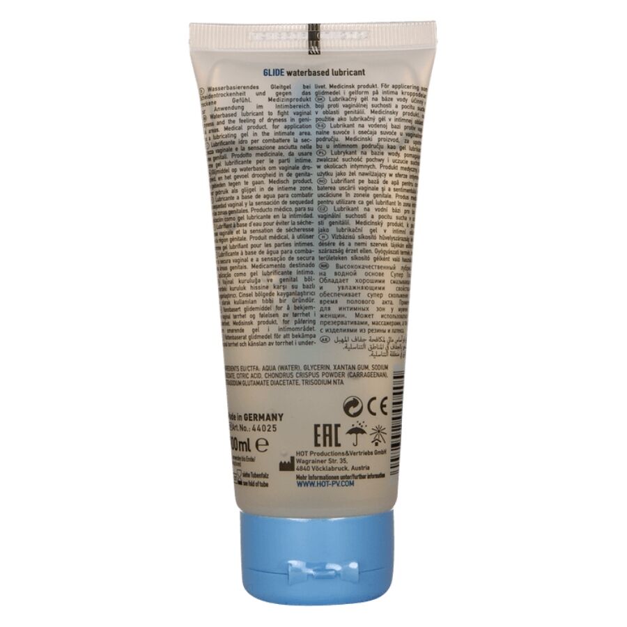HOT - GLIDE LIQUID PLEASURE WATERBASED LUBRICANT 100 ML - Imagem de 2