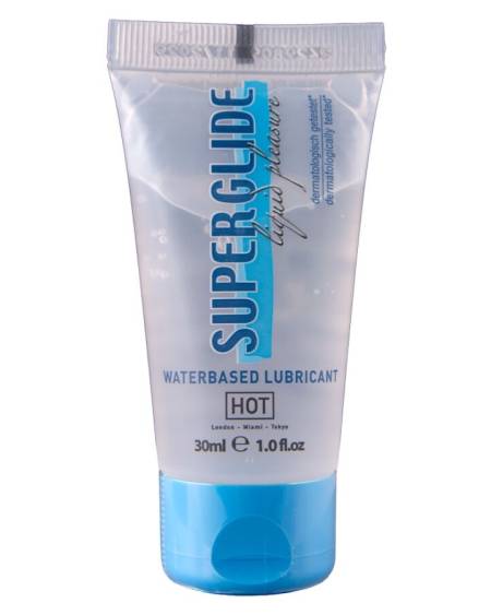HOT - SUPERGLIDE LIQUID PLEASURE WATERBASED LUBRICANT 30 ML