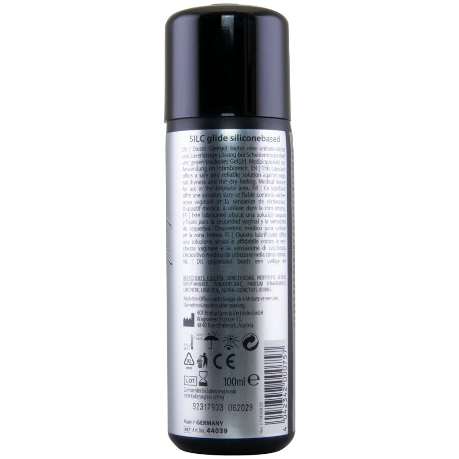 HOT - SILC GLIDE SILICONEBASED LUBRICANT 100 ML - Imagem de 3