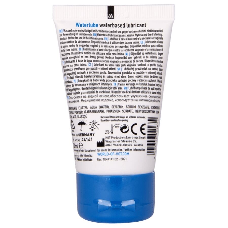 HOT - WATER LUBE WATERBASED SPRINGWATER 30 ML - Imagem de 2
