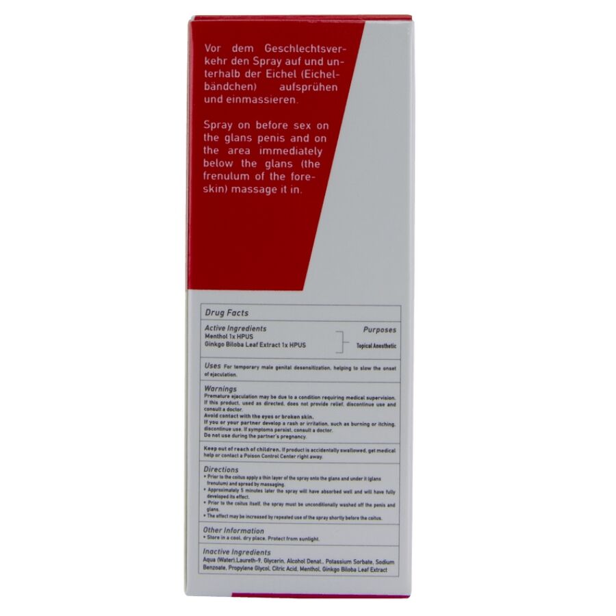 HOT - RHINO LONG POWER SPRAY 10 ML - Imagem de 5