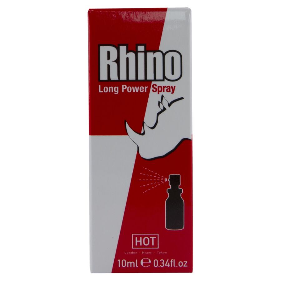 HOT - RHINO LONG POWER SPRAY 10 ML - Imagem de 3