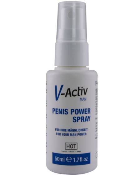 HOT - V-ACTIV PENIS POWER SPRAY FOR MEN 50 ML