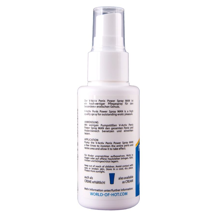 HOT - V-ACTIV PENIS POWER SPRAY FOR MEN 50 ML - Imagem de 3