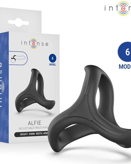 INTENSE - ALFIE ADJUSTABLE TRIPLE PENIS RING MODEL 6
