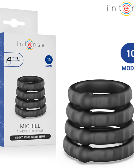 INTENSE - MICHIEL SET OF 4 PENIS RINGS MODEL 10