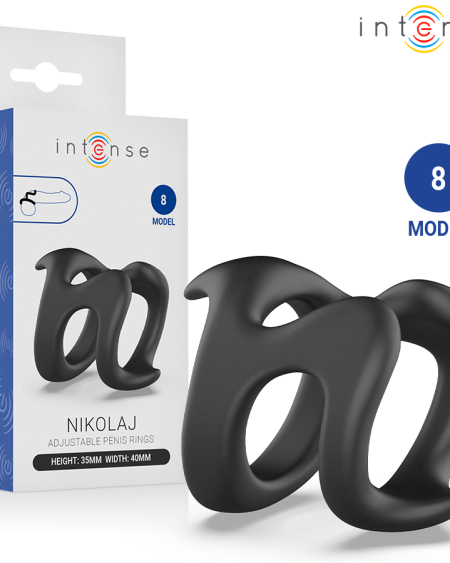INTENSE - NIKOLAJ ADJUSTABLE PENIS RING MODEL 8