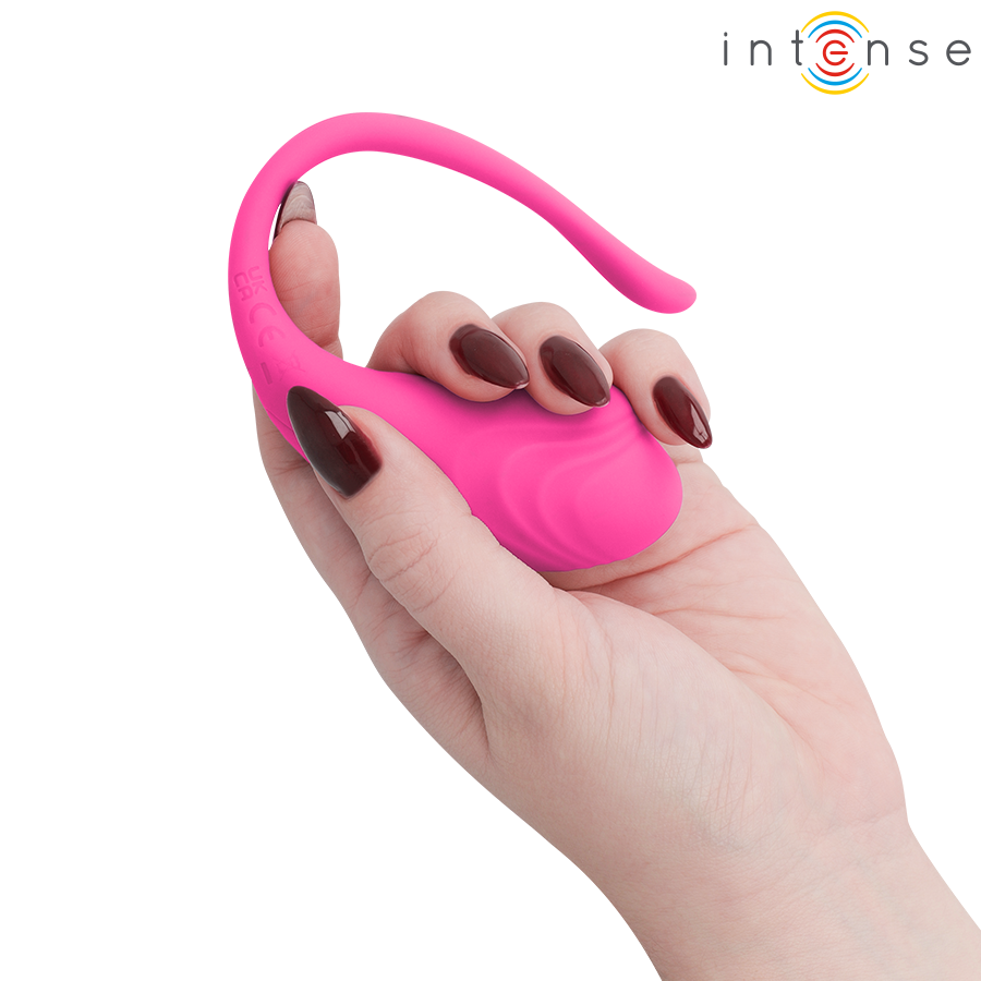 INTENSE - OLIVIA PINK VIBRATING EGG WITH REMOTE CONTROL - Imagem de 4