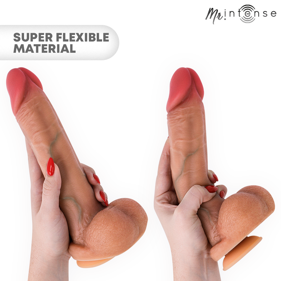 MR INTENSE - GARY XL ULTRA-REALISTIC SILICONE COCK WITH TESTICLES 25.5 CM -Ø- 5.1 CM - Imagem de 2