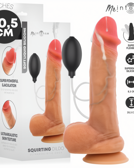 MR INTENSE - DANNY SILICONE EJACULATING DILDO 20.5 CM -Ø- 4 CM