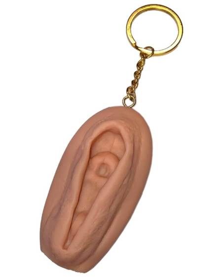 DIABLO PICANTE - VAGINA KEYCHAIN LIGHT TONE